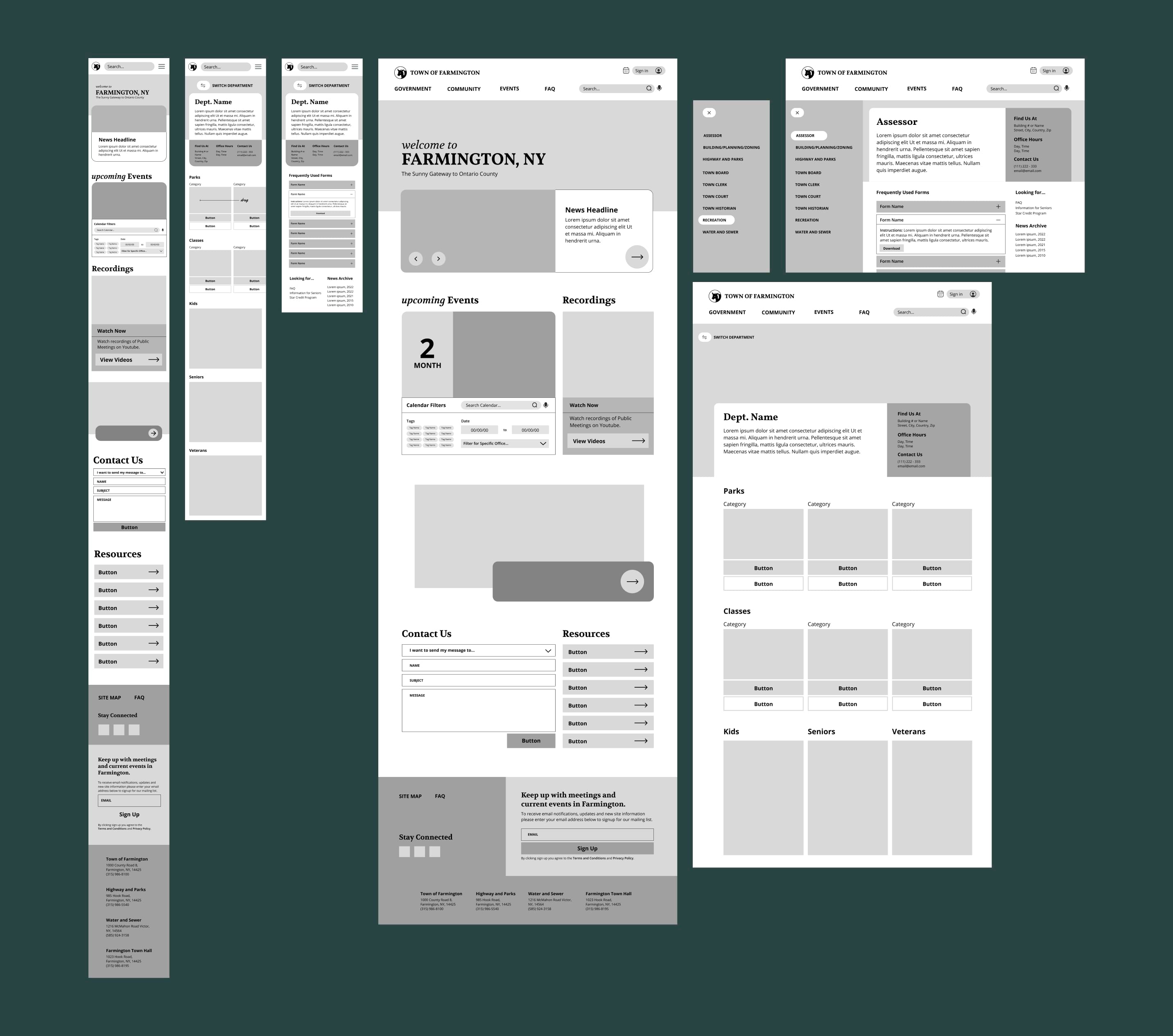 wireframes